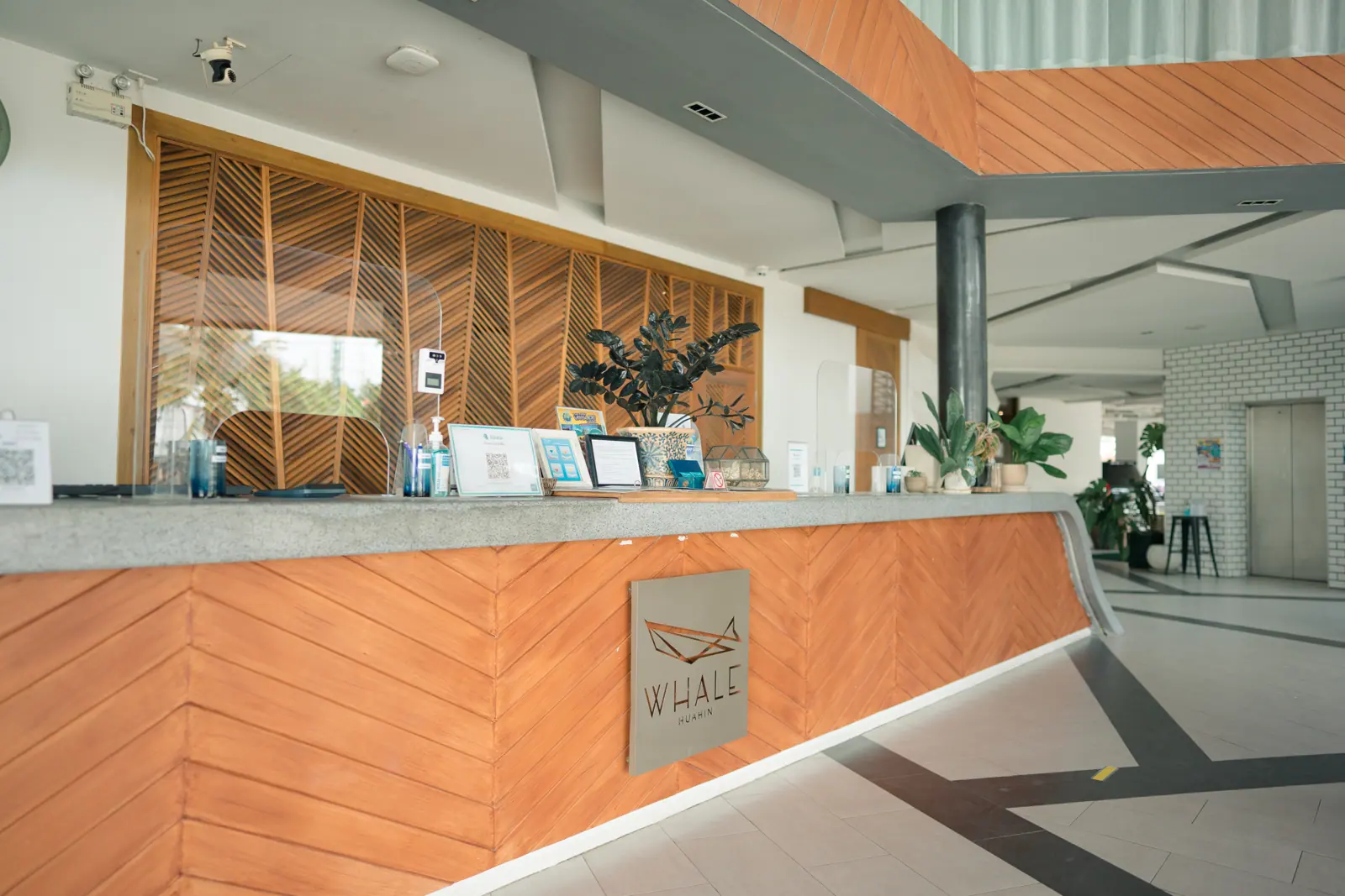 Dining at Whale