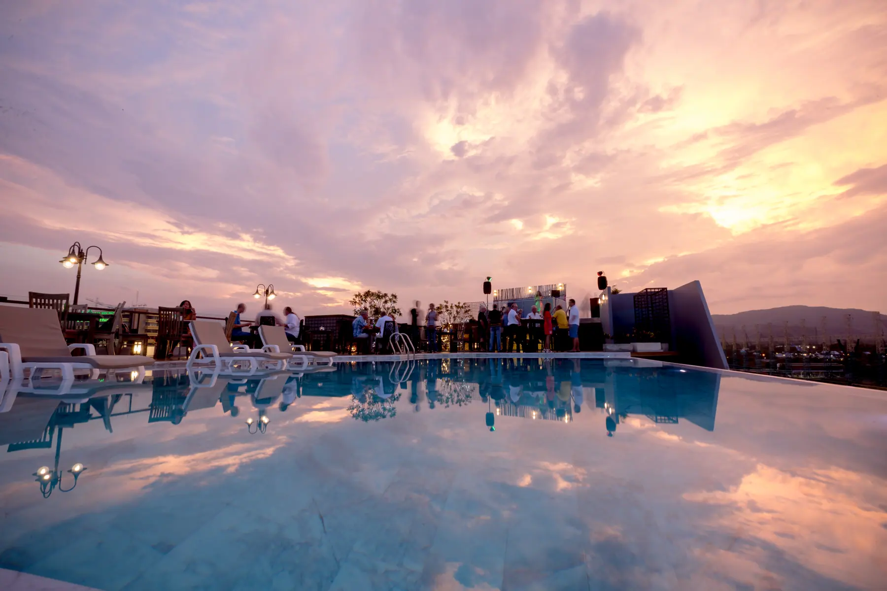 Rooftop bar
