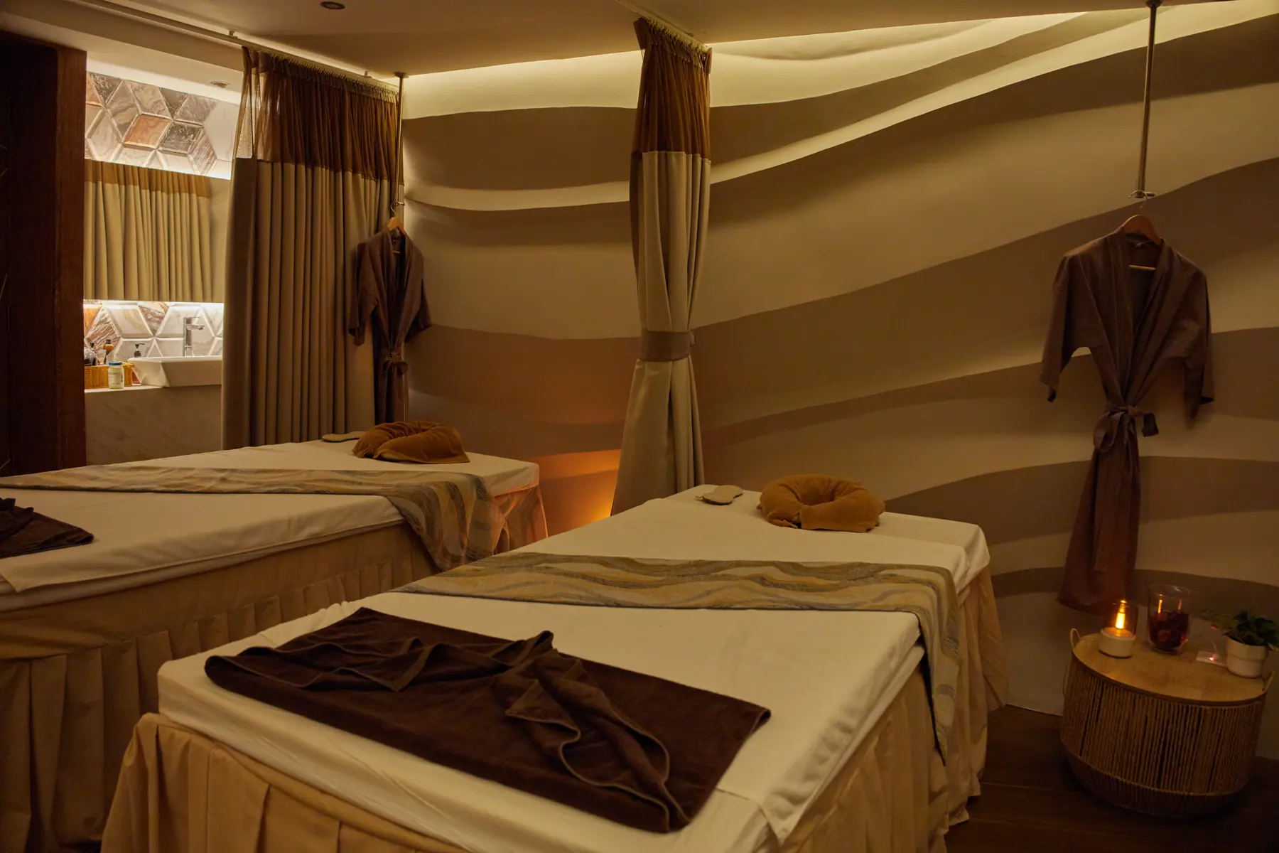 Treatment room at Well Retreat