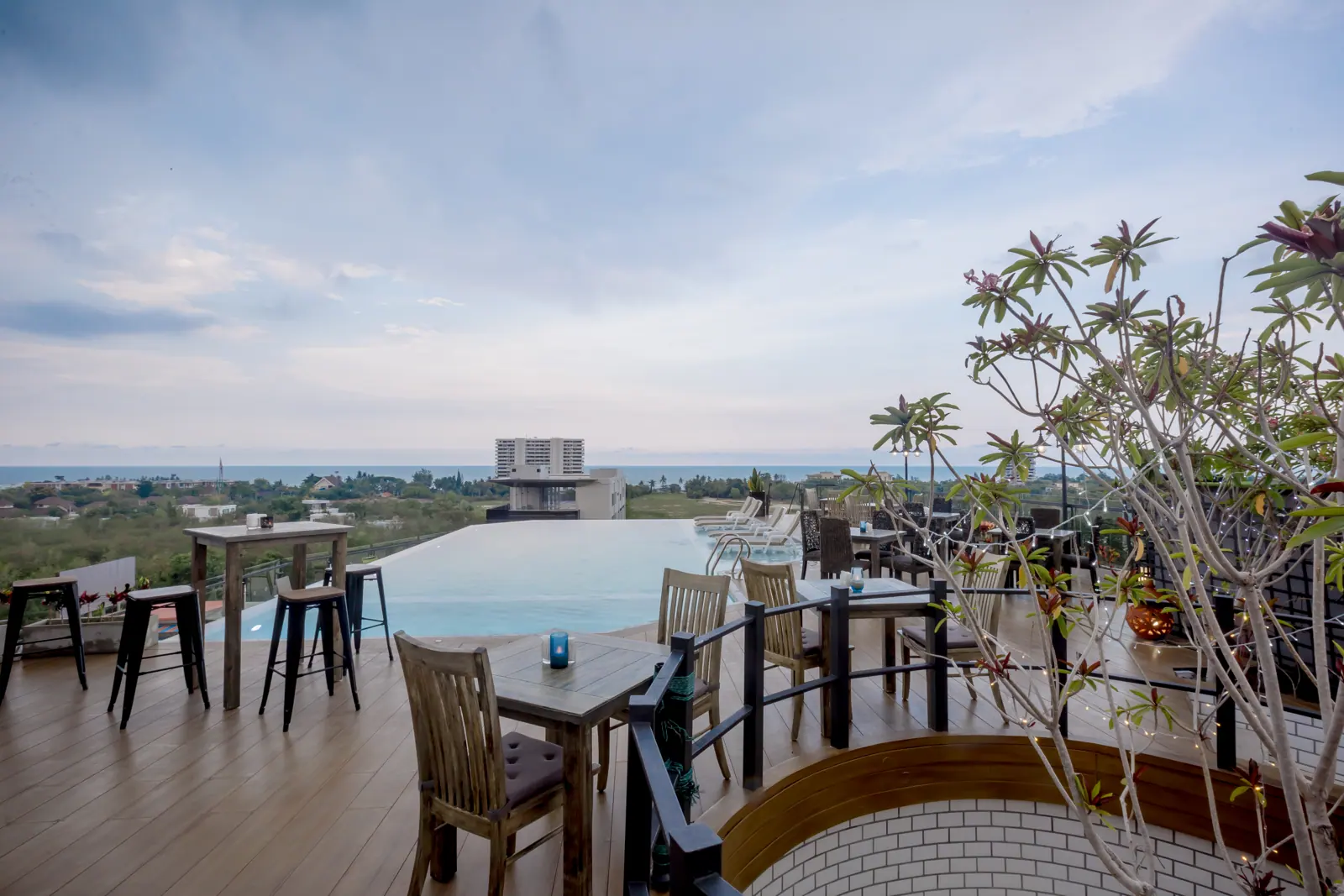Rooftop bar